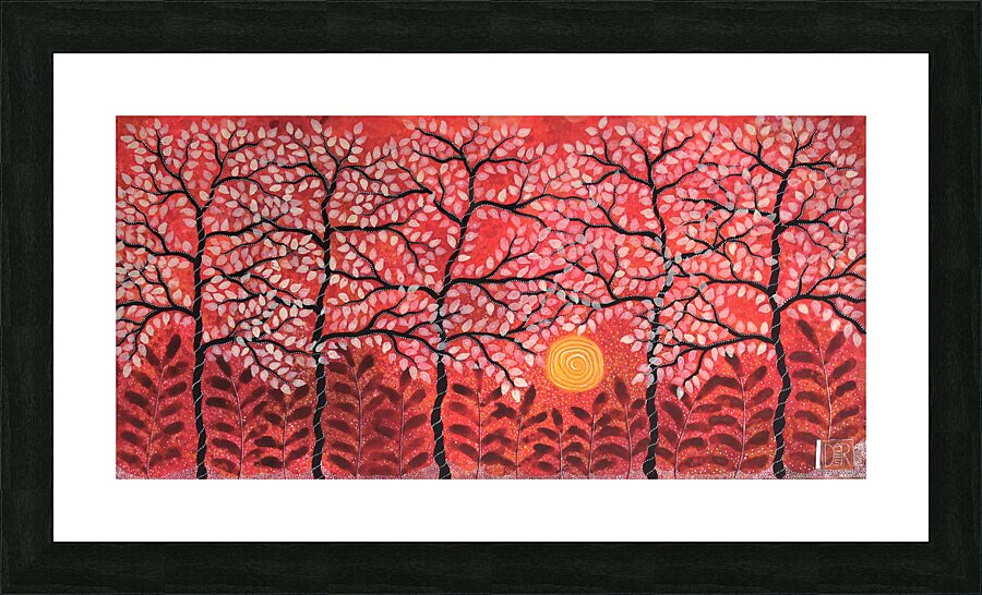 Our Own Dream Blossoms Picture Frame print