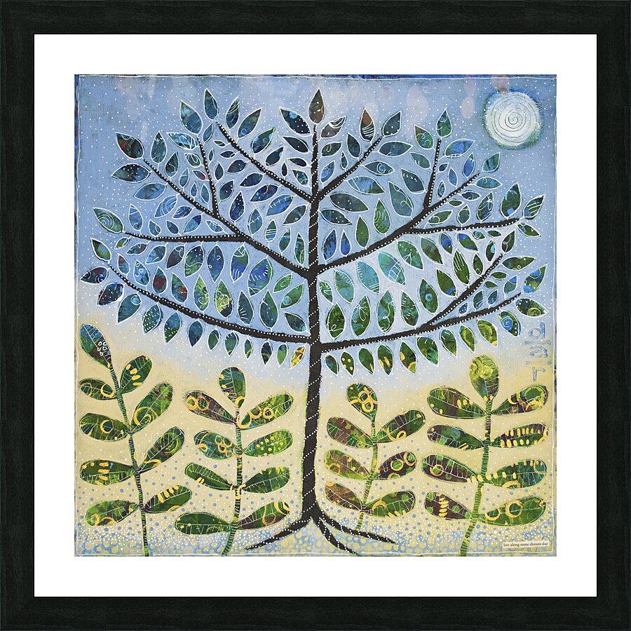 Live Along Some Distant Day Picture Frame print