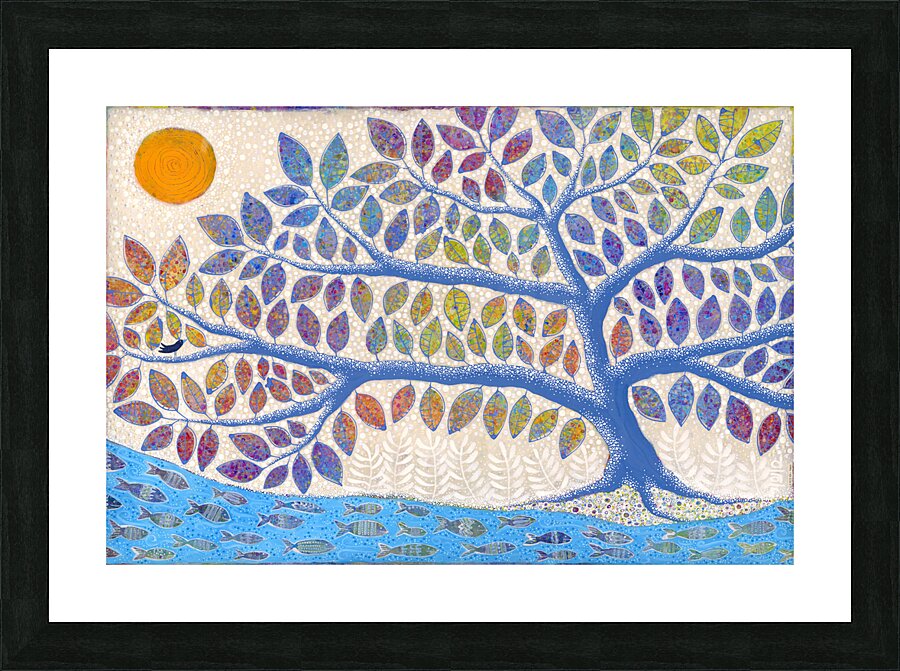 A Really Nice Place Picture Frame print