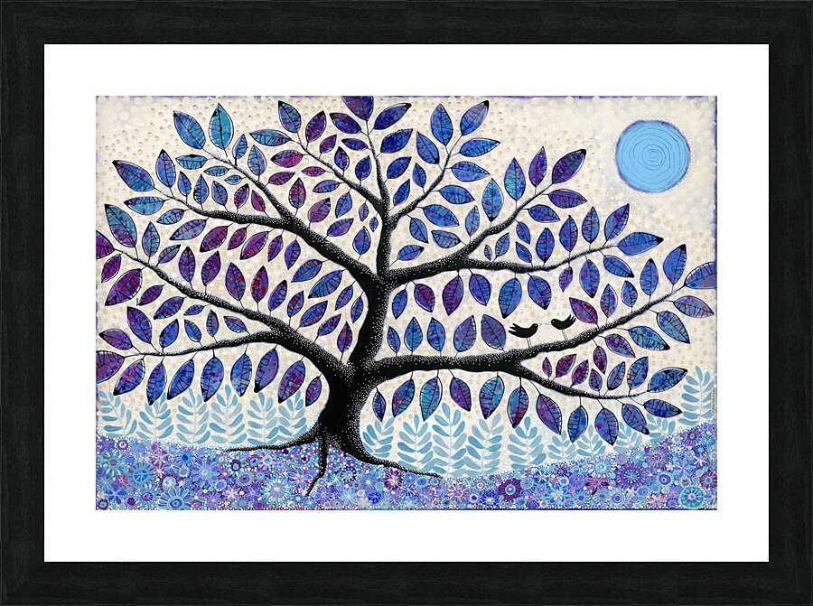 A Planet Full of Peace Picture Frame print