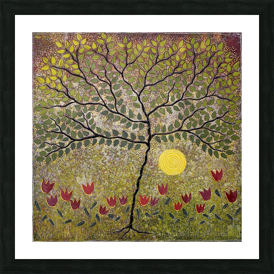 Illuminated Morning Picture Frame print