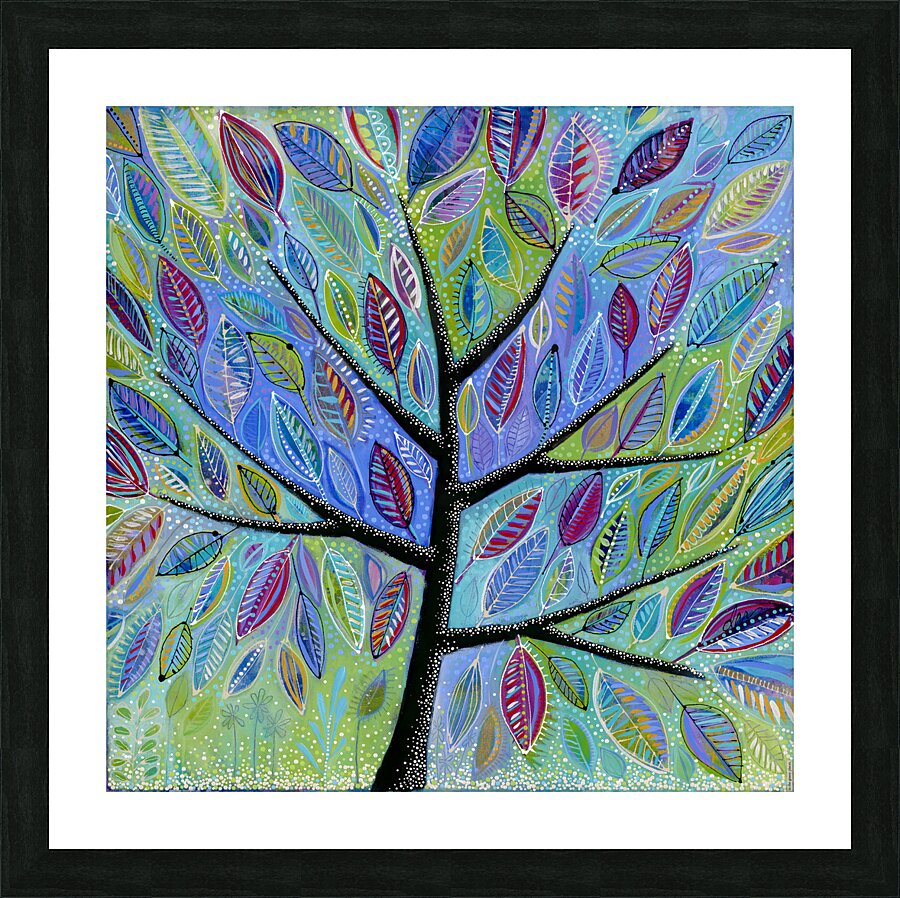 In The Grassy Places Picture Frame print