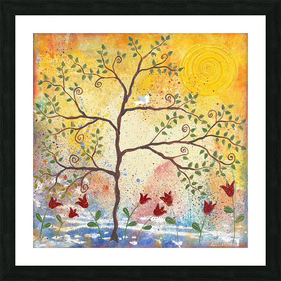 Sunrise Song Picture Frame print