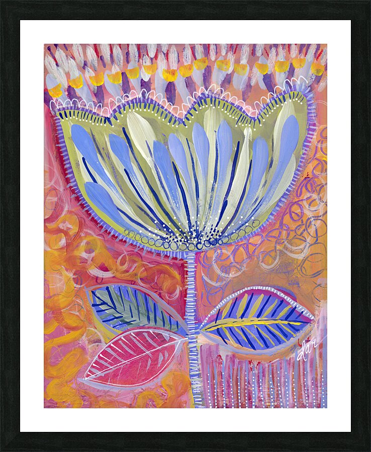 Botanic 24-23 Picture Frame print