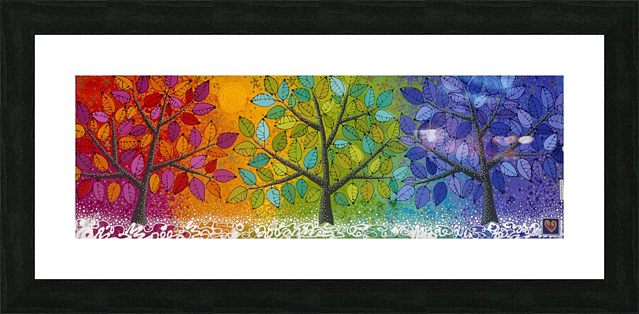 Learned From Trees Impression et Cadre photo