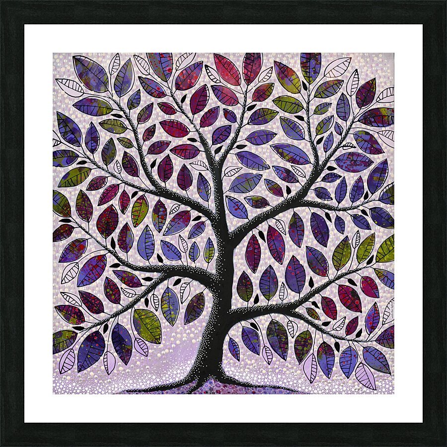 With The Light Picture Frame print