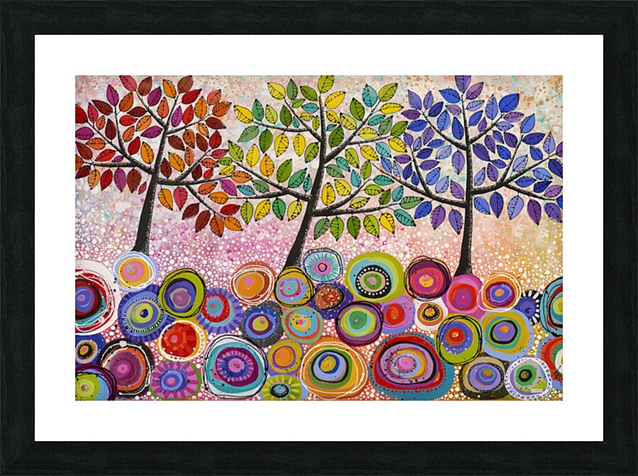 Go On Shining Picture Frame print