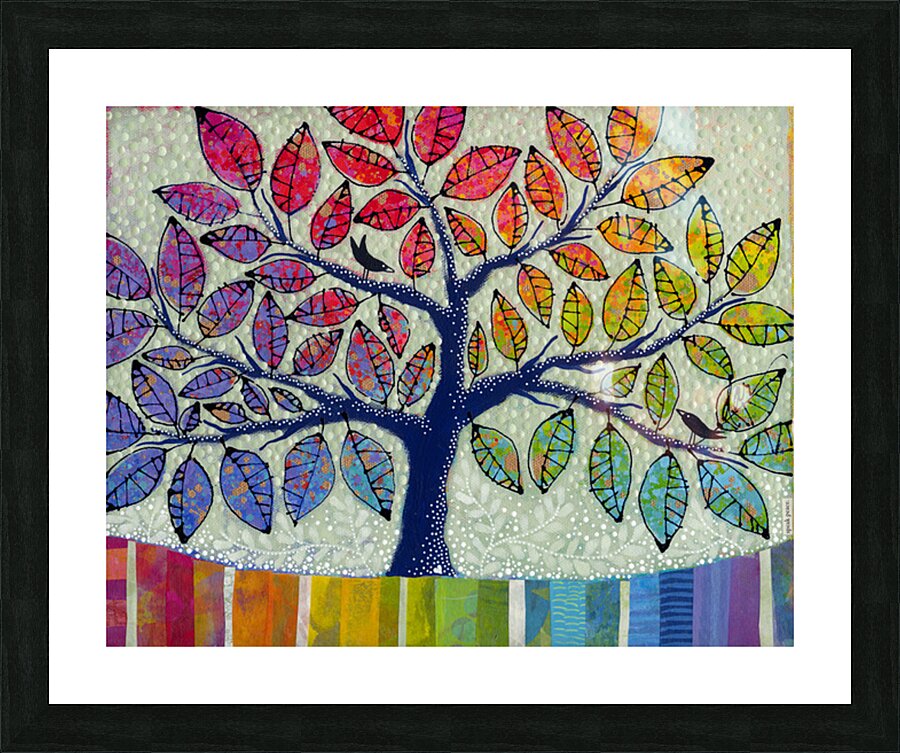 Speak Peace Picture Frame print