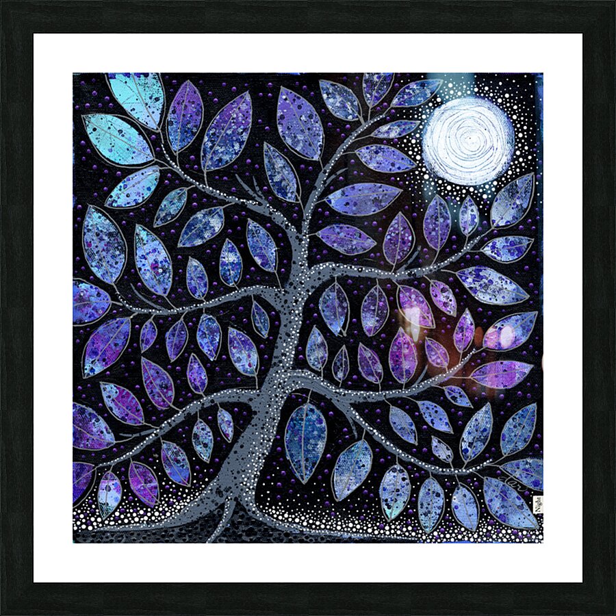 Night Picture Frame print