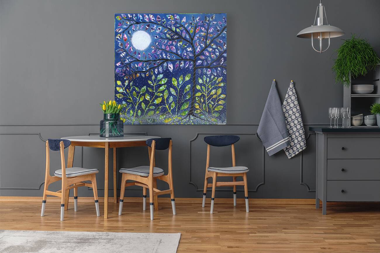 In The Light Of Her Discovery Reproduction