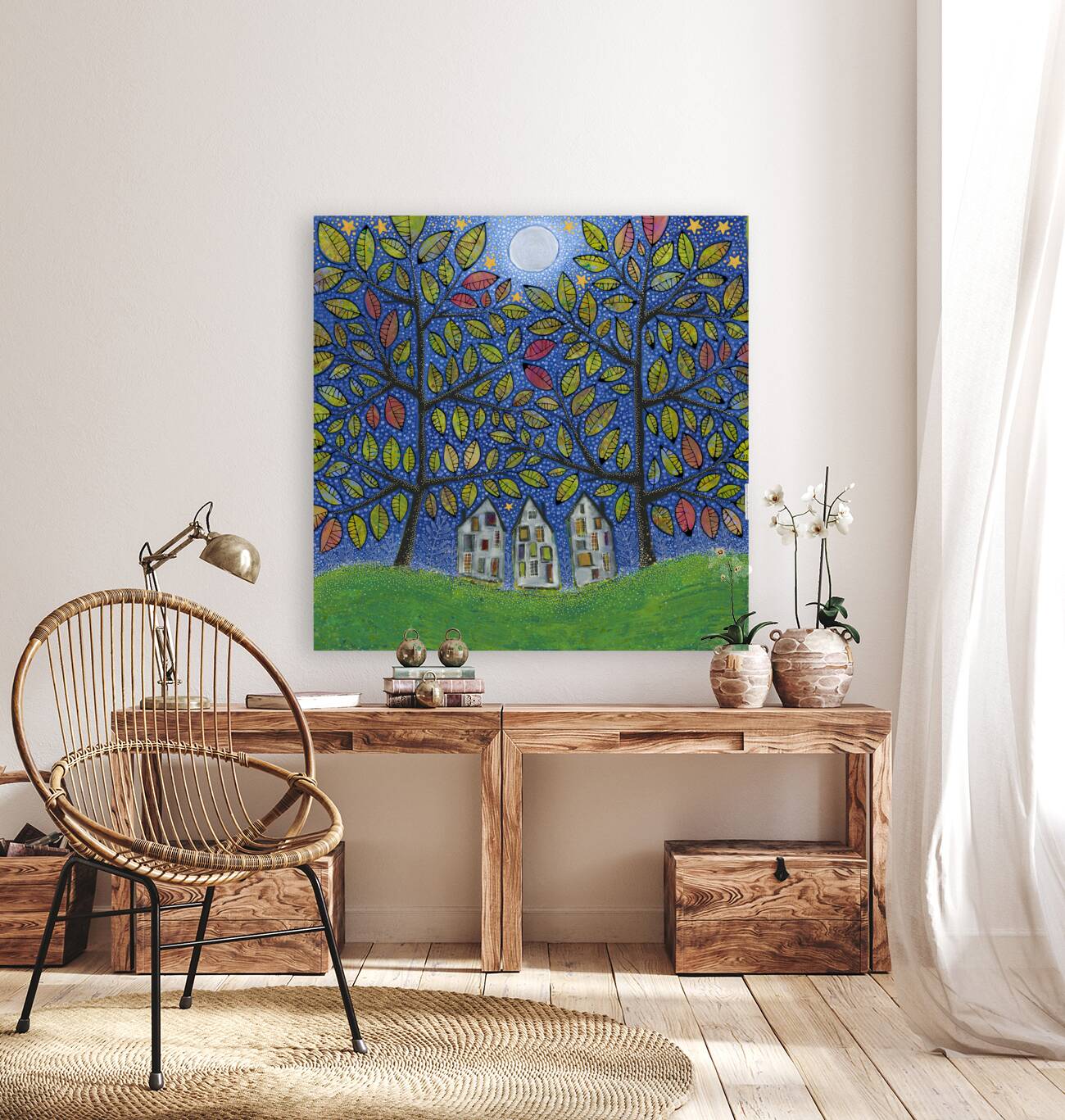 Something Bright and Beautiful Reproduction