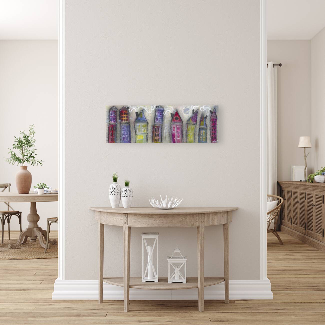 Joyful Row Homes Reproduction