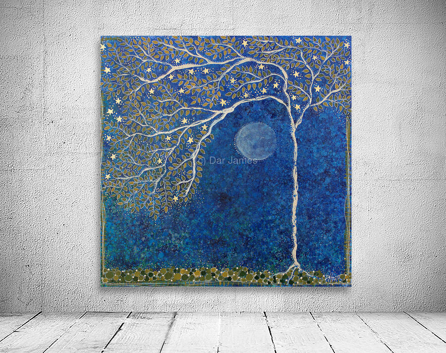 Peaceful Branches Wall Preview