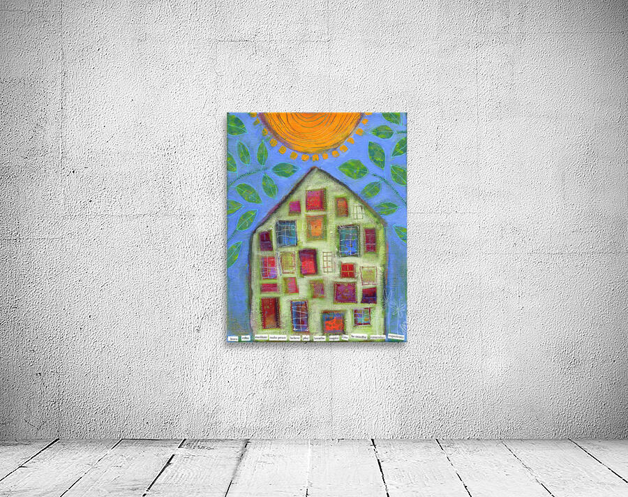 A Good Day House Wall Preview