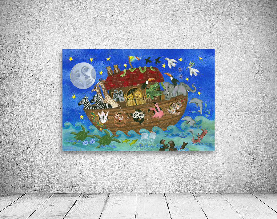 Noah s Ark Wall Preview