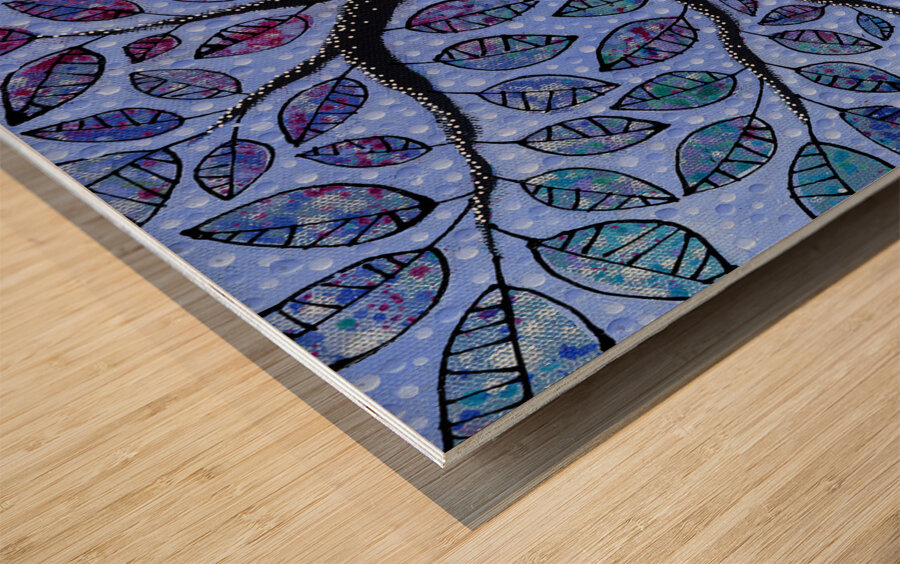 At This Moment Wood print