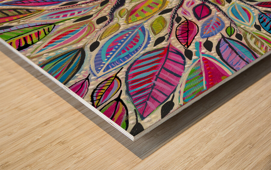 In The Middle of Everything Wood print