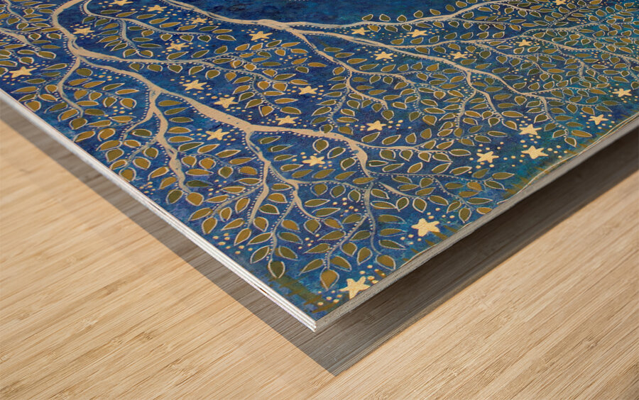 Peaceful Branches Wood print