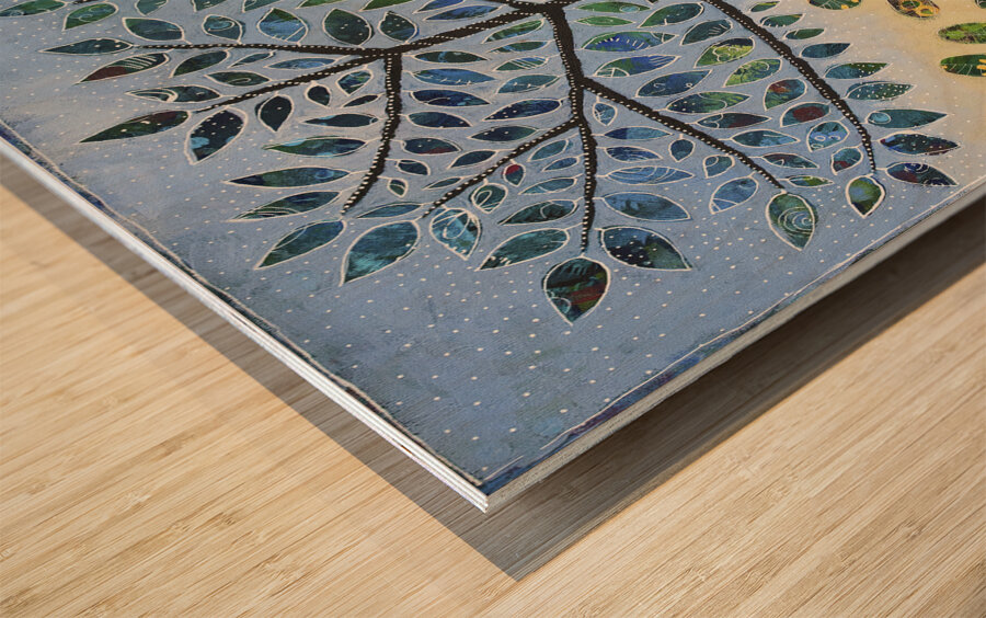 Live Along Some Distant Day Wood print