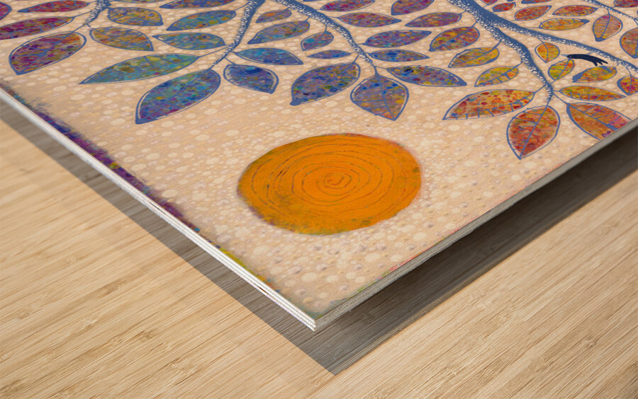 A Really Nice Place Wood print