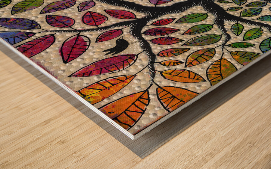 Begin Again Wood print