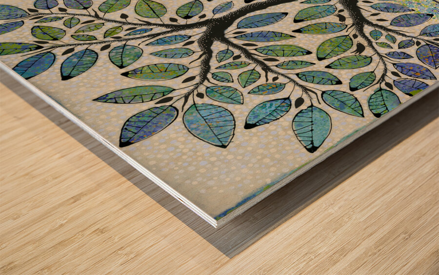 Everything Can Be Beautiful Wood print