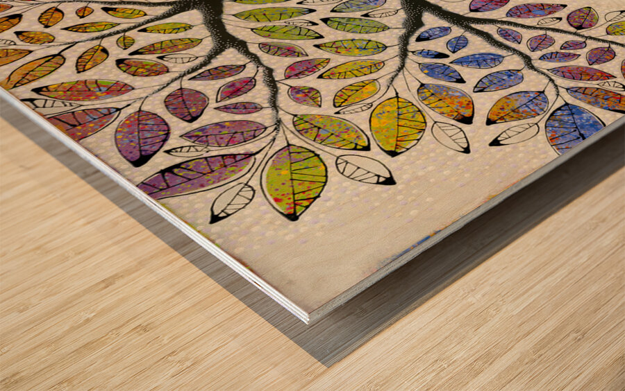 Into Deep Peace Impression sur bois