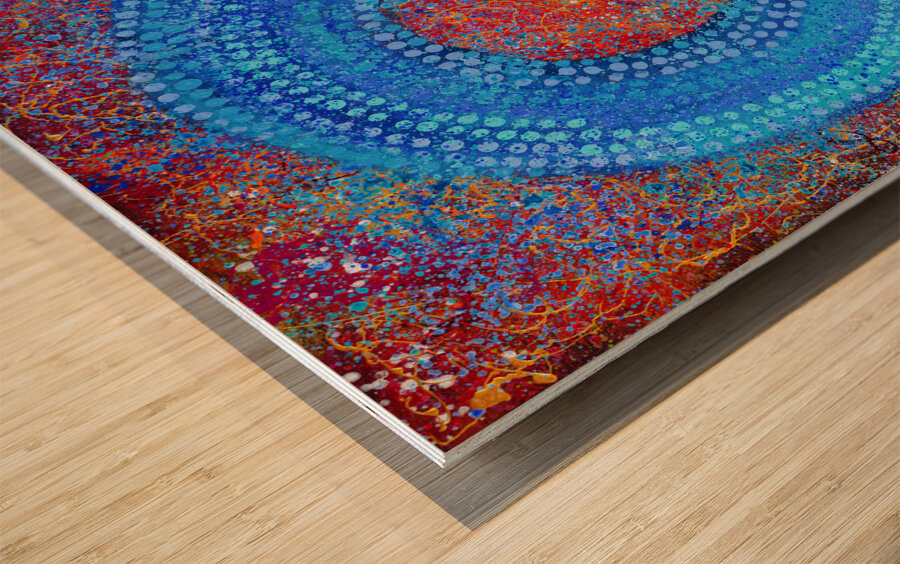 Small Desires Wood print