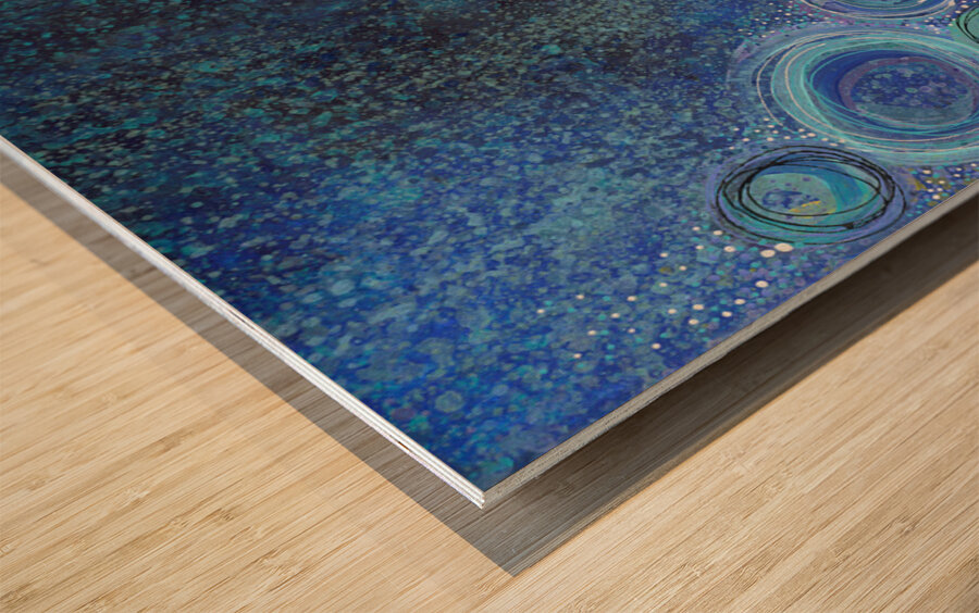 The Sound of the Sea Wood print