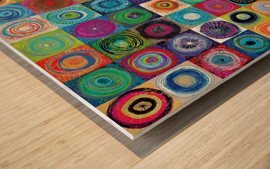 The Inner Circle Wood print