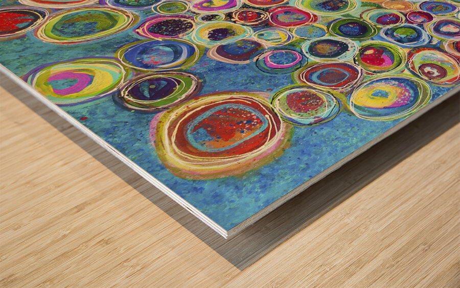 Discover Every Treasure In The World Wood print