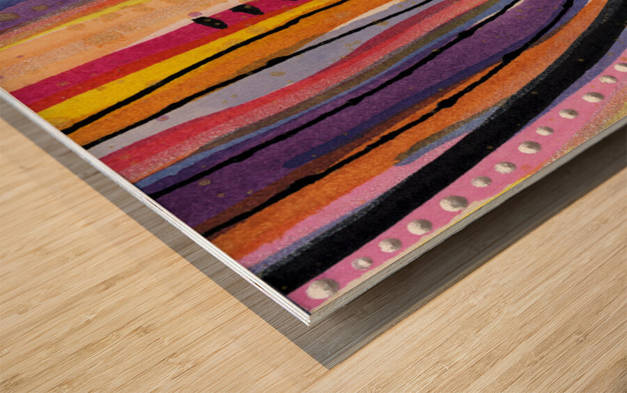 Grow In Love Wood print