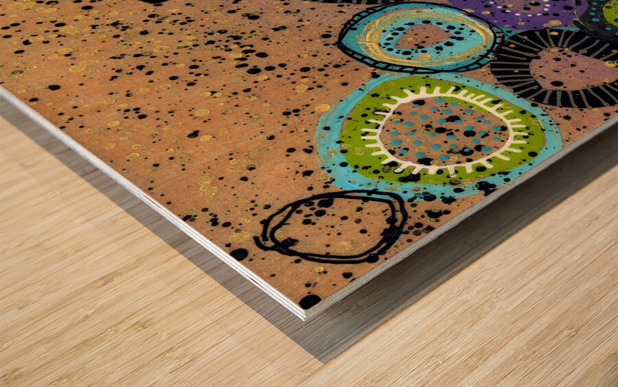 Rainy Tide Impression sur bois