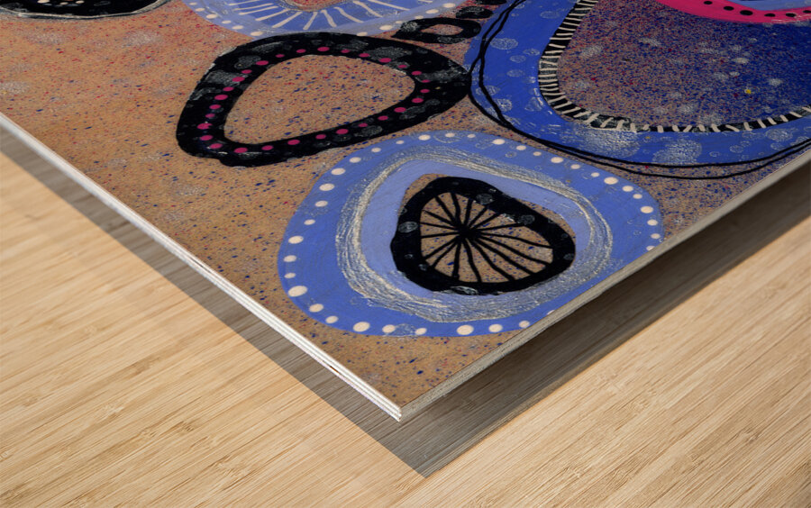 Afternoon Tide Wood print