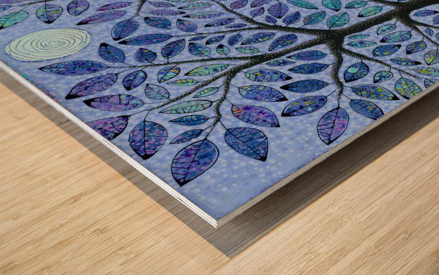 Shades Of Twilight  Wood print