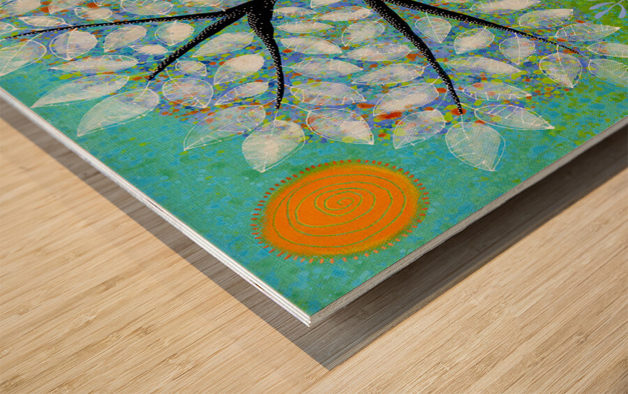 Upon The Loveliness  Wood print