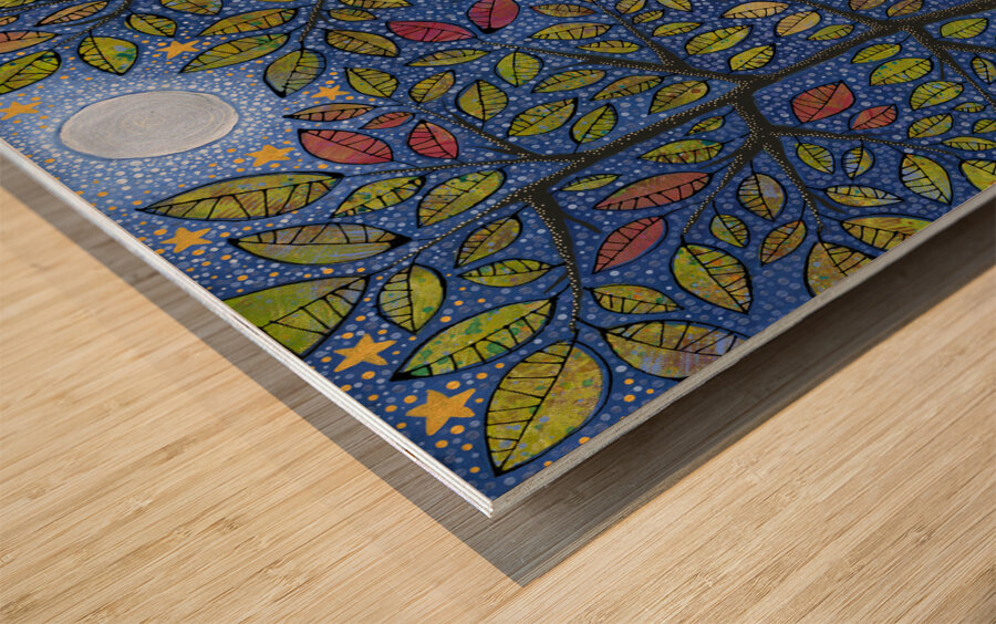 Something Bright and Beautiful Wood print