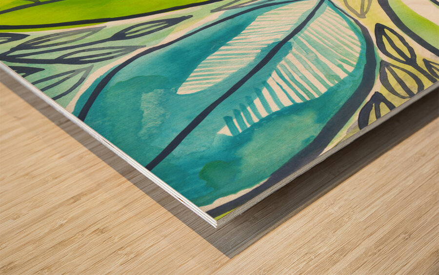 Botanic 24-9 Wood print