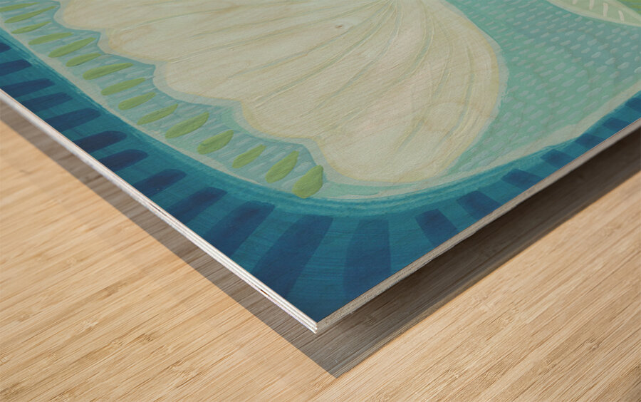 Botanic 24-4 Wood print