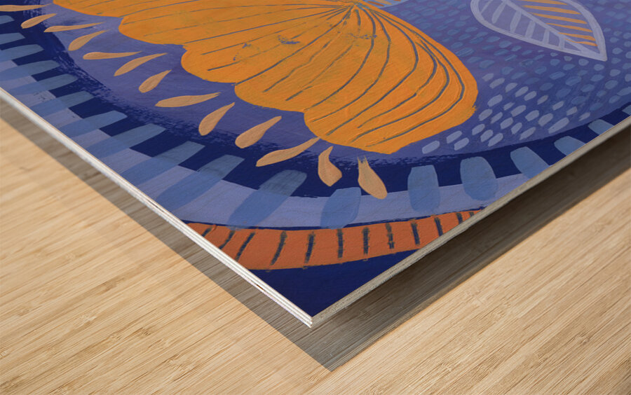 Botanic 24-6 Impression sur bois