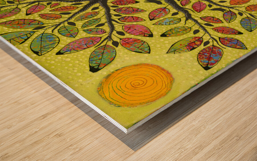 State Of Grace Wood print