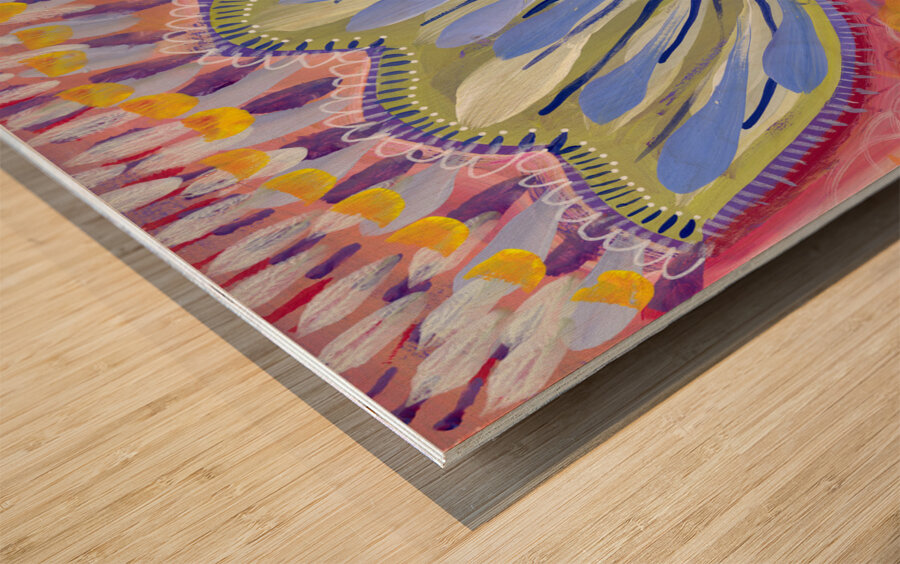 Botanic 24-23 Wood print