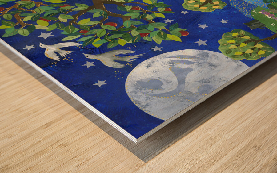 Earthly Delights Wood print