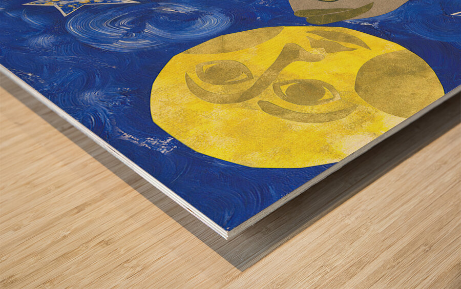 Moonfish Impression sur bois