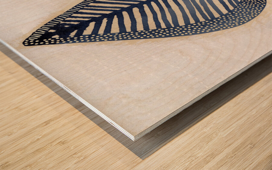 Dwelling In Stillness Wood print