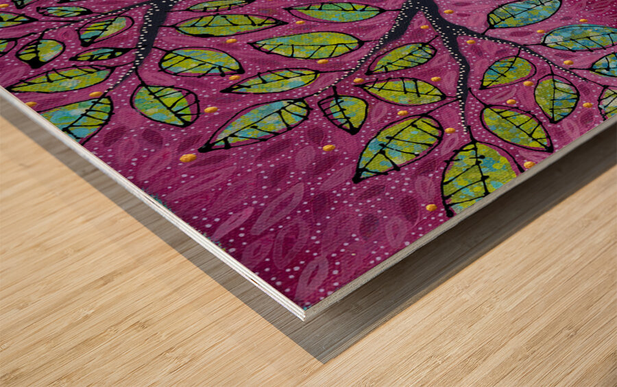 The Silence Impression sur bois