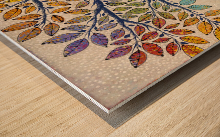 The Middle Of A Dream Wood print