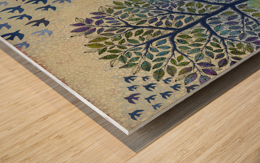 Happily Ever After Wood print