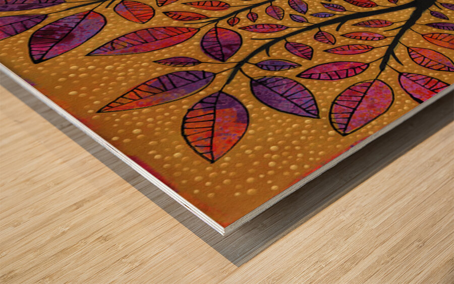 A Moment Of Light Wood print