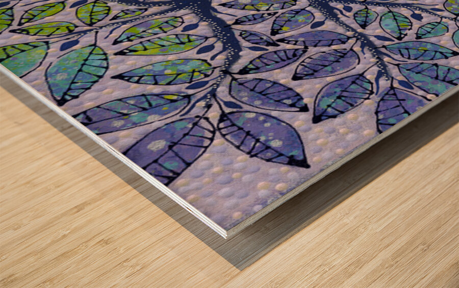 For The Day That Is Wood print